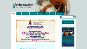 What Genderequality.gov.ky website looked like in 2019 (4 years ago)