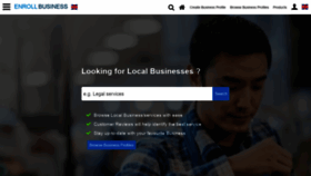 What Gb.enrollbusiness.com website looked like in 2019 (4 years ago)