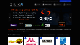 What Giniko.com website looked like in 2019 (4 years ago)