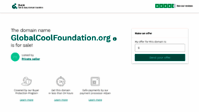 What Globalcoolfoundation.org website looked like in 2019 (4 years ago)