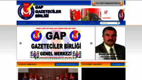 What Gapgazetecilerbirligi.com website looked like in 2019 (4 years ago)