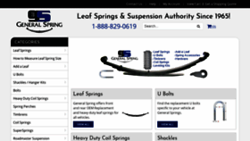 What Generalspringkc.com website looked like in 2019 (4 years ago)