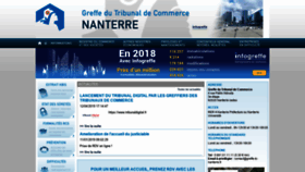 What Greffe-tc-nanterre.fr website looked like in 2019 (4 years ago)