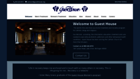 What Guesthouse.org website looked like in 2019 (6 years ago)