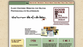 What Goodworx.com website looked like in 2019 (4 years ago)