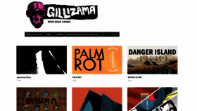 What Gillizamastudios.com website looked like in 2019 (4 years ago)