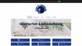 What Glostrup-service.dk website looked like in 2019 (4 years ago)