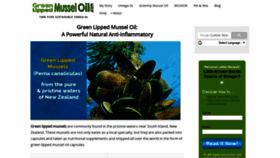 What Green-lipped-mussel-oil.com website looked like in 2019 (4 years ago)