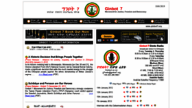 What Ginbot7.org website looked like in 2019 (4 years ago)