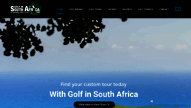 What Golfinsouthafrica.com website looked like in 2019 (4 years ago)