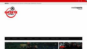 What Gazetefutbol.com website looked like in 2019 (4 years ago)