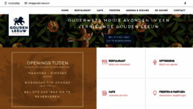 What Gouden-leeuw.nl website looked like in 2019 (4 years ago)