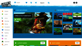 What Gamesonly.com website looked like in 2019 (4 years ago)