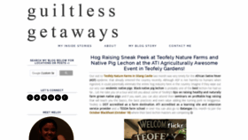 What Guiltlessgetaways.blogspot.kr website looked like in 2019 (4 years ago)