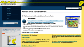What Gis-objectland.com website looked like in 2019 (4 years ago)