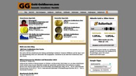 What Gold-goldbarren.com website looked like in 2019 (4 years ago)