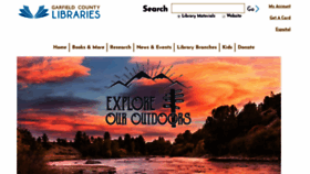 What Garfieldlibraries.org website looked like in 2019 (4 years ago)