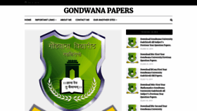 What Gondwana-papers.blogspot.com website looked like in 2019 (4 years ago)