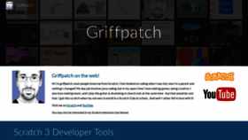 What Griffpatch.co.uk website looked like in 2019 (4 years ago)