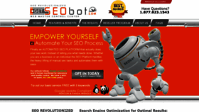 What Getseobot.com website looked like in 2019 (4 years ago)