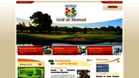 What Golf-mormal.com website looked like in 2019 (4 years ago)