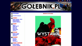 What Golebnik.pl website looked like in 2019 (4 years ago)