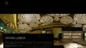 What Grandlisboahotels.com website looked like in 2019 (5 years ago)