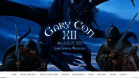 What Garycon.com website looked like in 2019 (4 years ago)