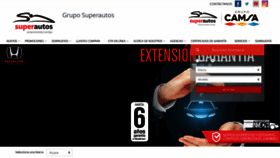 What Gruposuperautos.mx website looked like in 2019 (4 years ago)