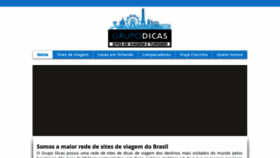 What Grupodicas.com website looked like in 2019 (4 years ago)