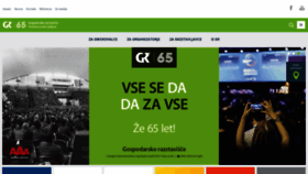 What Gr-sejem.si website looked like in 2019 (4 years ago)
