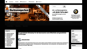 What Gastromegastore.de website looked like in 2019 (4 years ago)