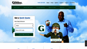 What General-insurance.com website looked like in 2019 (4 years ago)