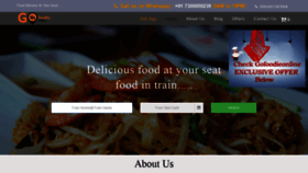 What Gofoodieonline.com website looked like in 2019 (4 years ago)