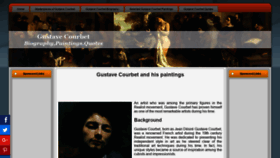 What Gustave-courbet.com website looked like in 2019 (4 years ago)