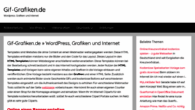 What Gif-grafiken.de website looked like in 2019 (4 years ago)