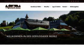 What Geroldsauermuehle.de website looked like in 2019 (4 years ago)