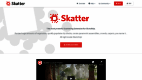 What Getskatter.com website looked like in 2019 (4 years ago)