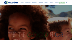What Good-grief.org website looked like in 2019 (4 years ago)