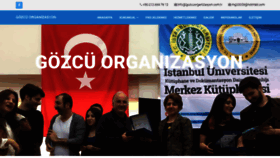 What Gozcuorganizasyon.com.tr website looked like in 2019 (4 years ago)