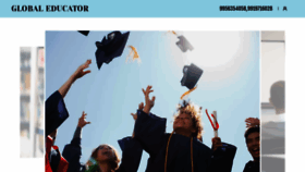 What Globaleducator.in website looked like in 2019 (4 years ago)