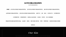 What Gotoorganisation.com website looked like in 2019 (4 years ago)