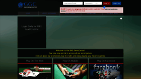 What Gnsgamecenter.com website looked like in 2019 (4 years ago)