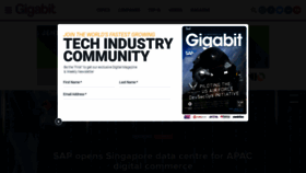 What Gigabitmagazine.com website looked like in 2019 (4 years ago)