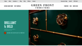 What Greenfront.com website looked like in 2019 (4 years ago)
