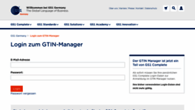What Gtin-manager.de website looked like in 2019 (4 years ago)