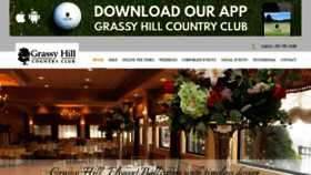 What Grassyhillcountryclub.com website looked like in 2019 (4 years ago)