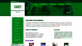 What Gqmgroup.com website looked like in 2019 (4 years ago)