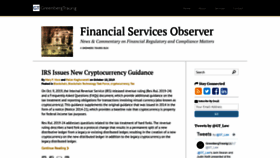 What Gtlaw-financialservicesobserver.com website looked like in 2019 (4 years ago)