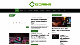 What Gizorama.com website looked like in 2019 (4 years ago)